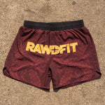 Crimson Dragon Combat Shorts
