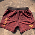 Crimson Dragon Combat Shorts