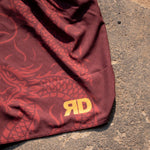 Crimson Dragon Combat Shorts