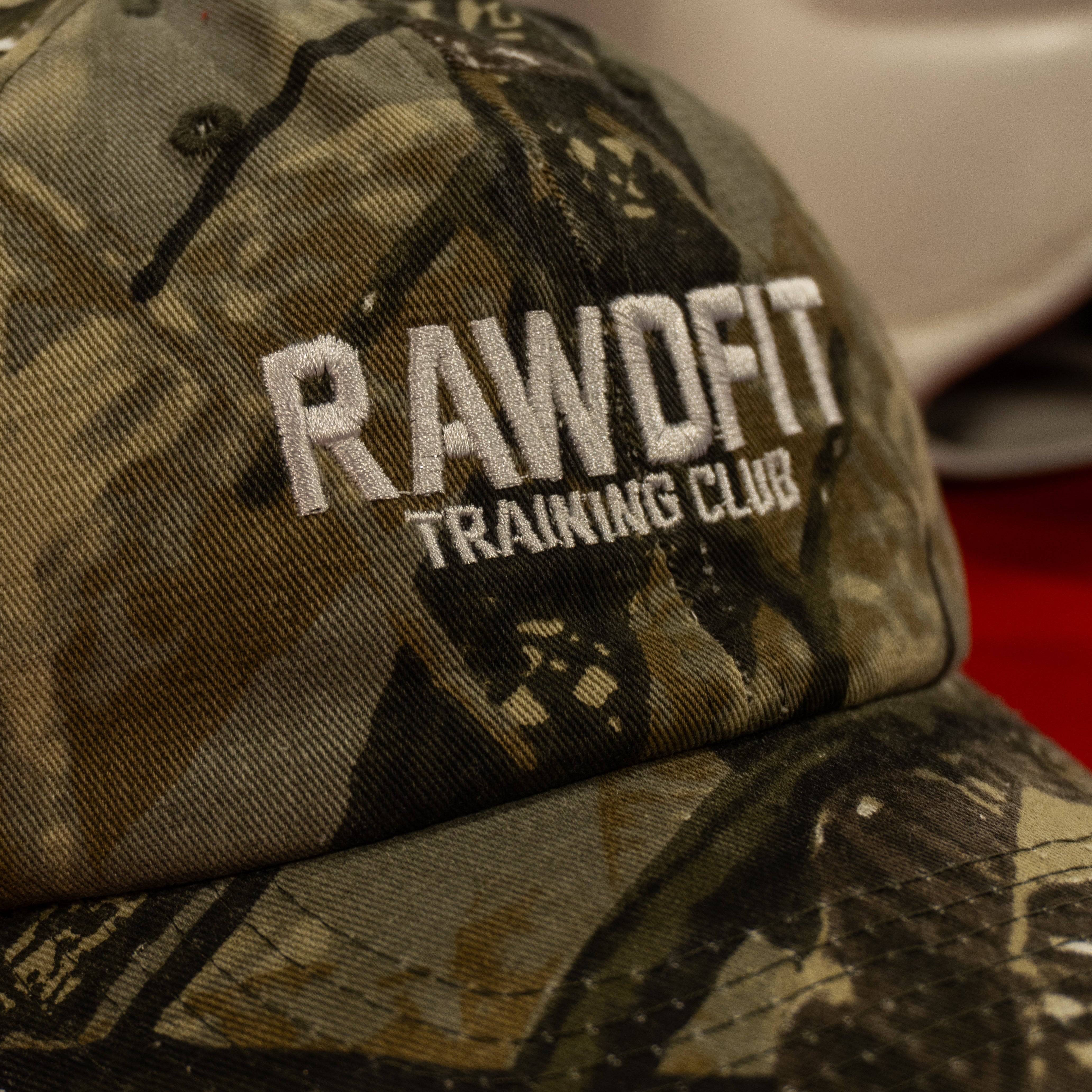 Training Club - Distressed Camo Hat