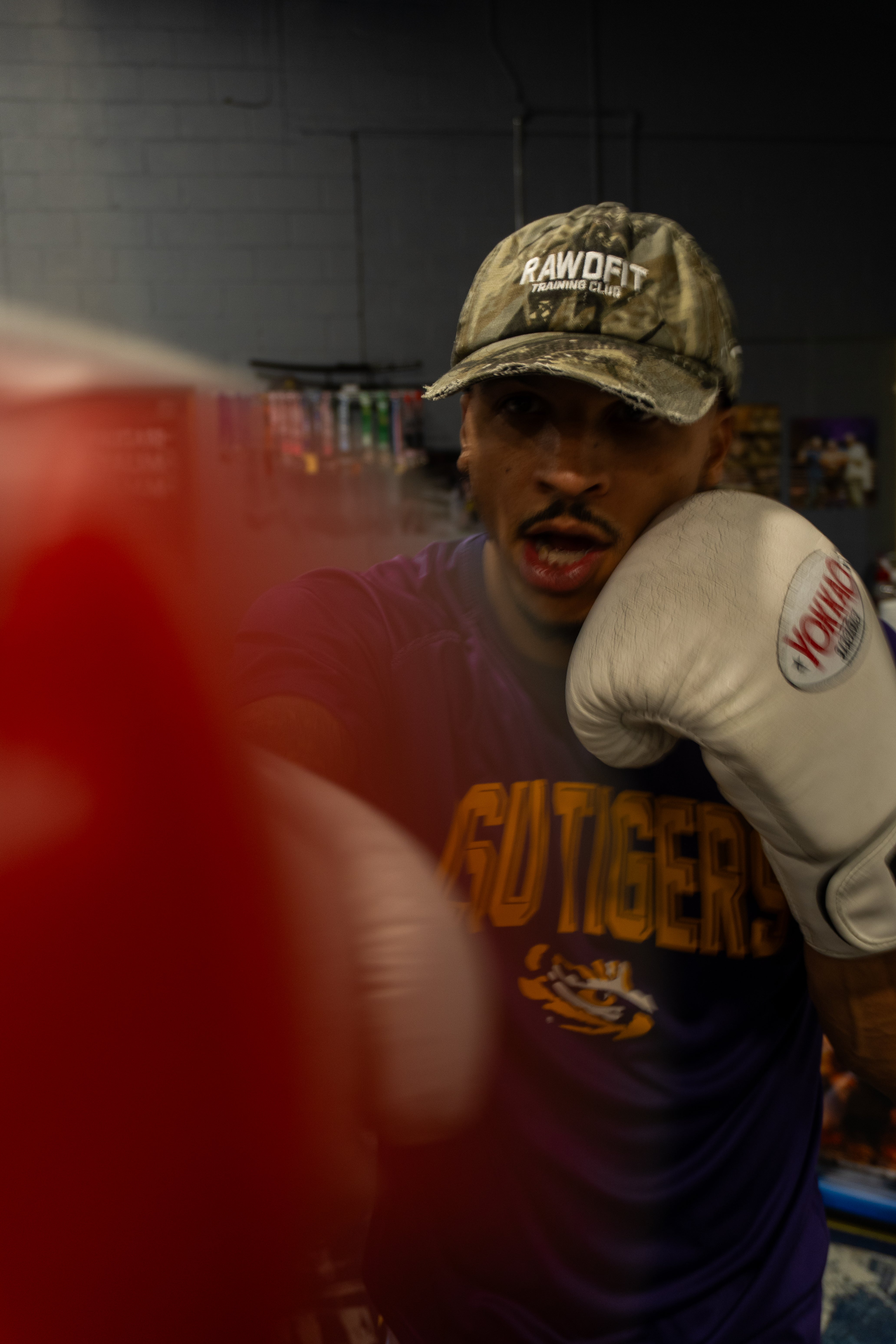 Training Club - Distressed Camo Hat