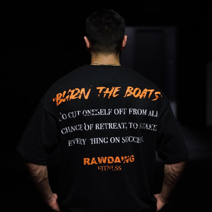 "Burn The Boats" Pump Cover Tee